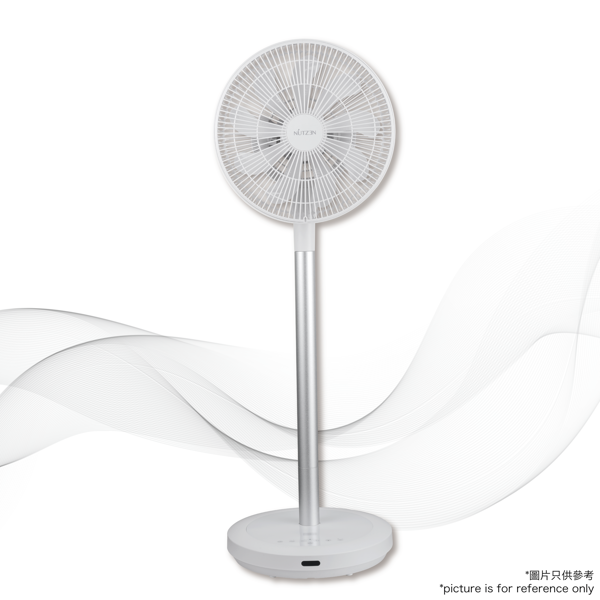 图片 NFAI-120R NUTZEN 12吋AI智能兩用DC循環扇
